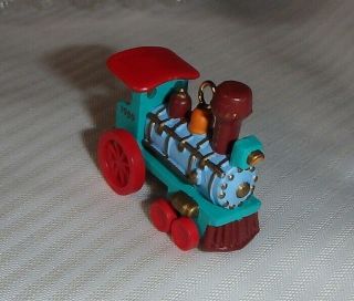 Hallmark Keepsake Ornament Miniature Locomotive 1st In Noel Rr Series 1989