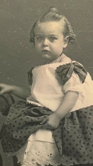 Quarter Plate Daguerreotype Of Child By Gurney