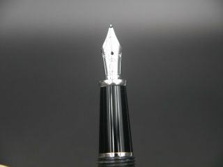 Cartier Diabolo Logo Limited Edition Platinum Fountain Pen in 9
