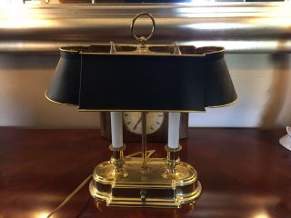 Frederick Cooper Bouillotte Tole Desk Lamp Metal Shade