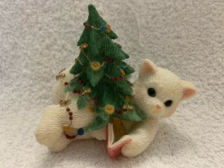 1999 Calico Kittens Christmas " O Christmas Tree " C3 - 846