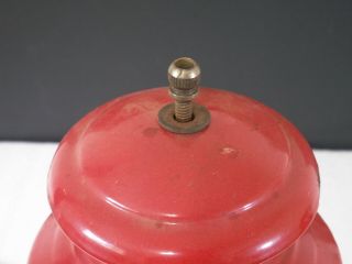 VTG USA COLEMAN RED 200A LANTERN 1952 CAMPING TENT LAMP 550 EMERGENCY LIGHT 8