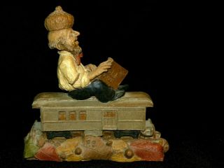 Vintage 1988 Tom Clark Ps I Love You Train Gnome Figurine
