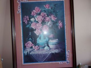 Home Interior Roses In Vase Picture