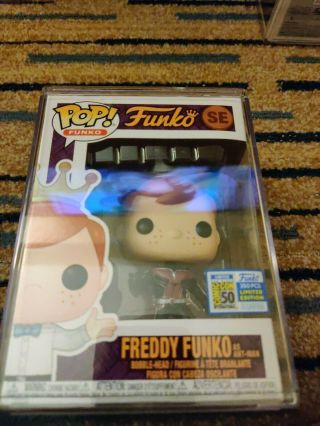 Funko Fundays Antman Freddy Pop Sdcc 2019 In Hard Case 1/350 Limited Edition