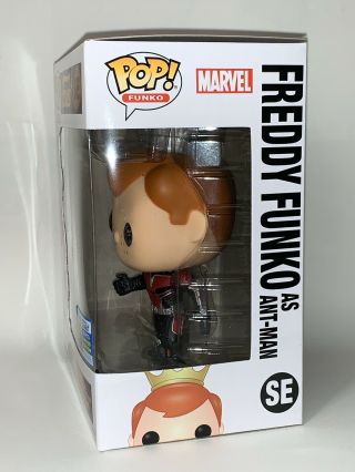 Funko Fundays 2019 Freddy Funko ANT - MAN Pop Figure SDCC Comic - Con Marvel Comics 3