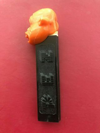 Vintage One Eyed Monster Orange/Black PEZ Dispenser No Feet Damage 2.  6 2