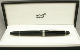 Montblanc 162 Legrand Black & Platinum Rollerball Pen - - Germany