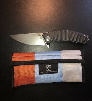 Custom Knife Factory Morrf G - 10/titanium