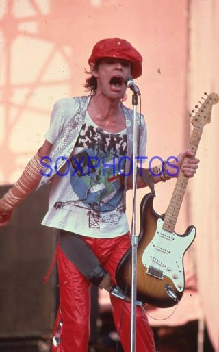 Mg99 - 139 Rolling Stones - Mick Jagger Vintage 35mm Color Slide