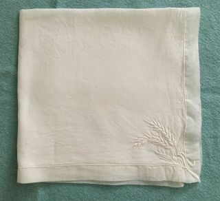 Lovely Vintage Set Of Marghab Margandie Wheat Pattern Placemats,  Napkins,  Runner 8