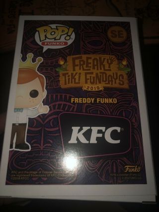 Funko Fundays Freddy KFC Colonel Sanders LE 450 SDCC 2019 3