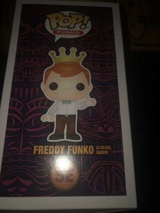 Funko Fundays Freddy KFC Colonel Sanders LE 450 SDCC 2019 4