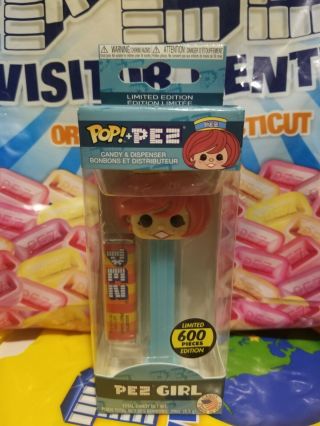 Funko Pop Pez Girl Red Hair - 600 Piece Factory Exclusive Limited / Rare