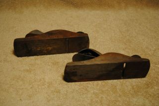 2 Vintage Wood Block Planes Stanley No.  110 Made in USA 7” x 2” Base 4