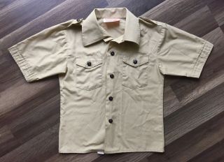 Boy Scout Youth Small Shirt Official Short Sleeve
