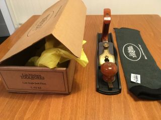 Lie - Nielsen L - N 62 Low Angle Jack Plane With Box,  Sock,