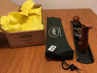 Lie - Nielsen L - N 62 Low Angle Jack Plane with Box,  Sock, 8