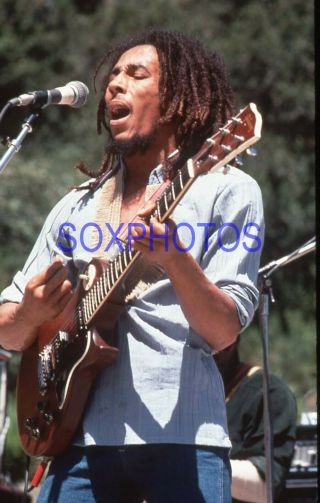 Mg99 - 046 Bob Marley Vintage 35mm Color Slide