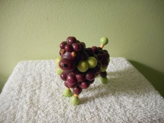 Enesco Home Grown Grape Mini Poodle Figurine 4006803