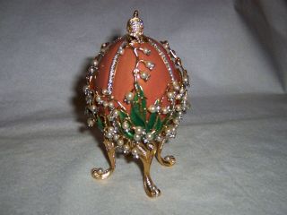 Faberge Lilies of the Valley Egg 3