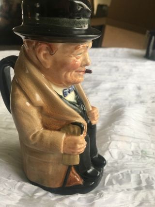 Vintage Royal Doulton Winston Churchill TOBY MUG 5