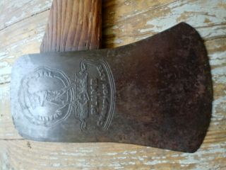 Plumb Champion Axe With Handle And Embossing. 2