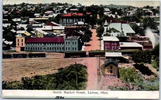Lisbon,  Ohio Postcard Bird 