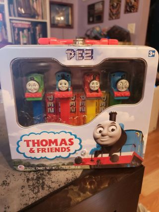 Thomas And Friends Pez Collectible Tin