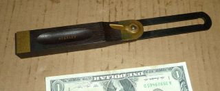 Vintage Stanley No.  25,  8 ",  Sliding T Bevel,  Gauge,  Square Tool,  Old Woodworking Tool