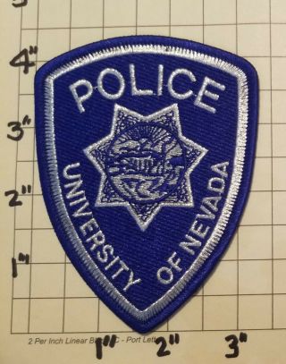 University Of Nevada - Las Vegas Police Dept Patch W/ Presentation Card