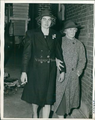 1940 Helga Toms River Nj Girl Jailed Flag Brown State Reformatory Photo 8x10