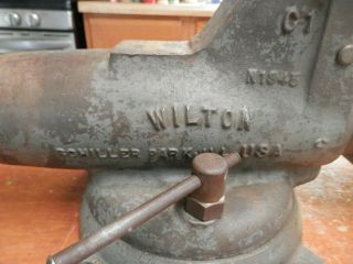 WILTON BULLET SWIVEL VISE C - 1 4 1/2 