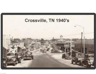 Crossville Tn Tennessee Gulf Gas Station Refrigerator / Tool Box Magnet