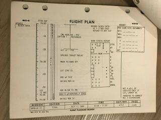 Apollo 11 AS - 506 Final Flight Plan Saturn V NASA 1st Moon Landing 6