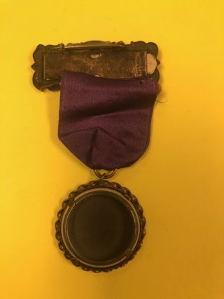 Antique Staten Island Fair Medal 1906 Pin Richmond County Rare 3
