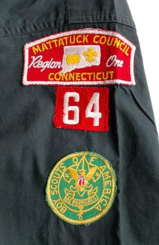 BSA MATTATUCK Council Connecticut Region One Golden Jam ' 60 Patch Explorer Shirt 2