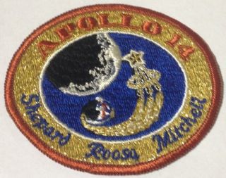 Vintage Apollo Xiv (14) Nasa Astronaut Uniform Patch Space Program