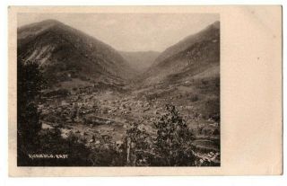 Co Colorado Rico City Town Mine Mining Miner Aerial View Dolores County Postcard