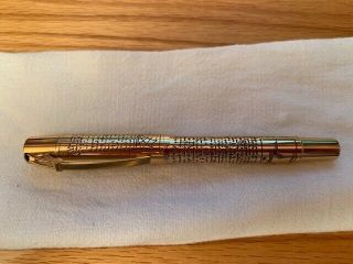 Aurora DaVinci fountain pen.  Limited edition 368 0f 1919.  18K nib. 2