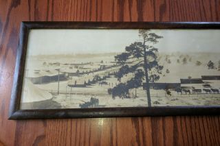Early 1900 ' s Military Panoramic photo Army Infantry B - 37 Camp Hancock Augusta,  GA 3