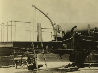 c1915 Fort Worden,  WA 12 Inch Artillery Gun RPPC,  Port Townsend Photo Postcard 2 3
