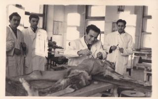 Dissection Post Mortem Autopsy Christ Pose With Body 1940