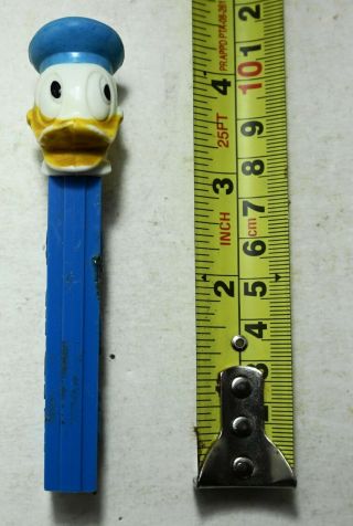 Vintage Walt Disney Pez Donald Duck No Feet U.  S.  Patent 2.  620.  061 Austria