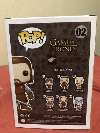 Funko Pop Game Of Thrones SDCC Ned Stark Headless Exclusive 02 GRAIL Authentic 4