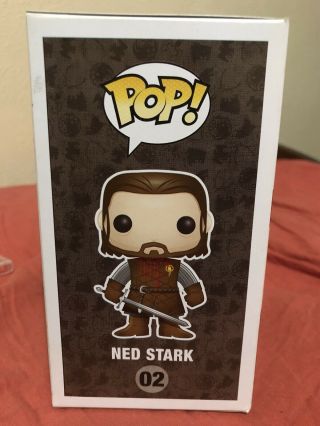 Funko Pop Game Of Thrones SDCC Ned Stark Headless Exclusive 02 GRAIL Authentic 5