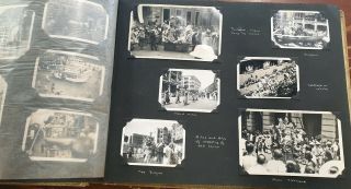 Hong Kong 1937 Album of Postcards and Photos China Typhoon Coronation Shanghai 7