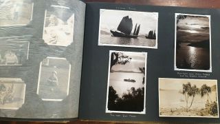 Hong Kong 1937 Album of Postcards and Photos China Typhoon Coronation Shanghai 8