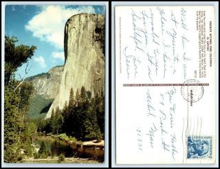 California Postcard - Yosemite National Park,  El Capitan O19