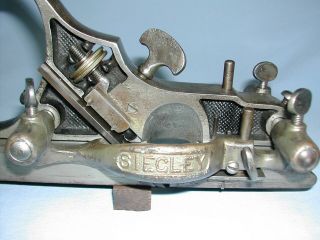 Siegley No.  2 Plow & Beading Plane,  Patent 1891 (Stanley) 5